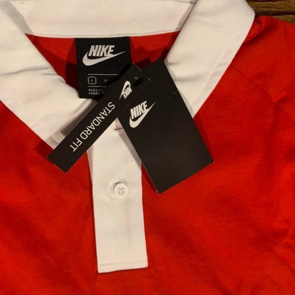 COPY - Nike Sportswear Swoosh Men's Rugby Shirt - Picture 8 of 9